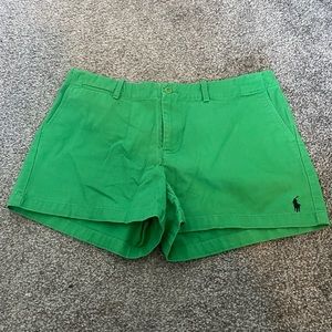 Ralph Lauren green shorts